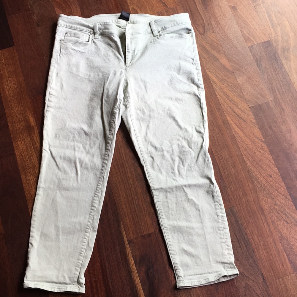 Ann Taylor Light Green Jeans